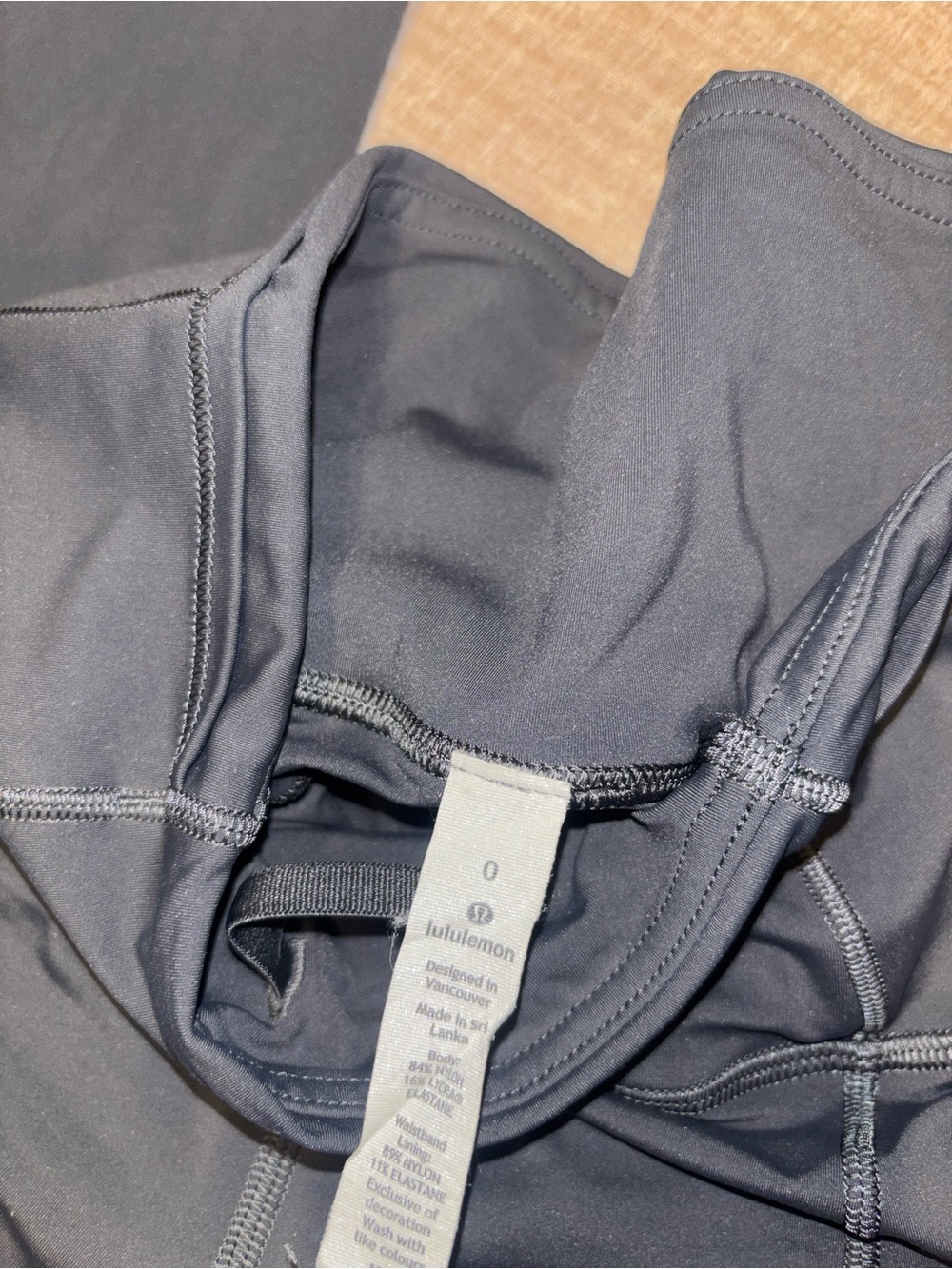 lululemon athletica grey High-Rise Athletic Leggings fast and free 28 inch - Picture 3 of 5